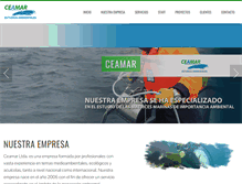 Tablet Screenshot of ceamar.cl